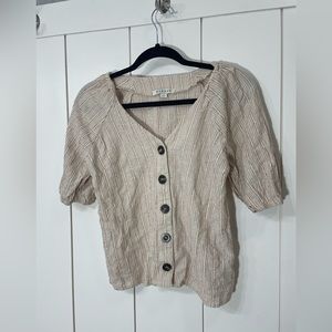 Pinstripe blouse